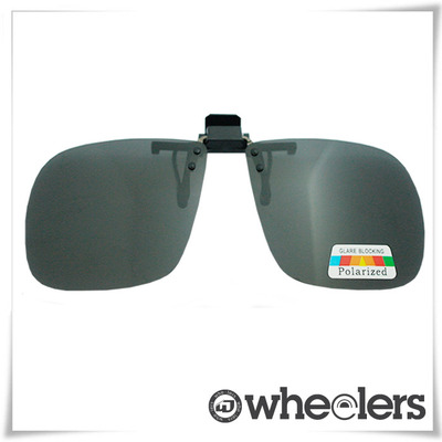 휠러스 스포츠 성인용 클립/플립형 편광 선글라스_C101 (대만산,자외선차단,플립형,편광렌즈,안경착용)